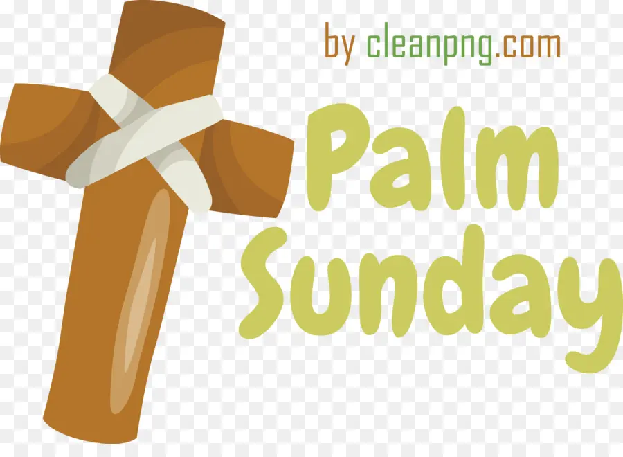 Hari Minggu Sebelum Paskah，Salib Palm PNG