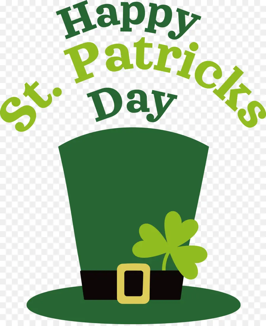 Topi Hari St Patrick，Topi Hijau PNG