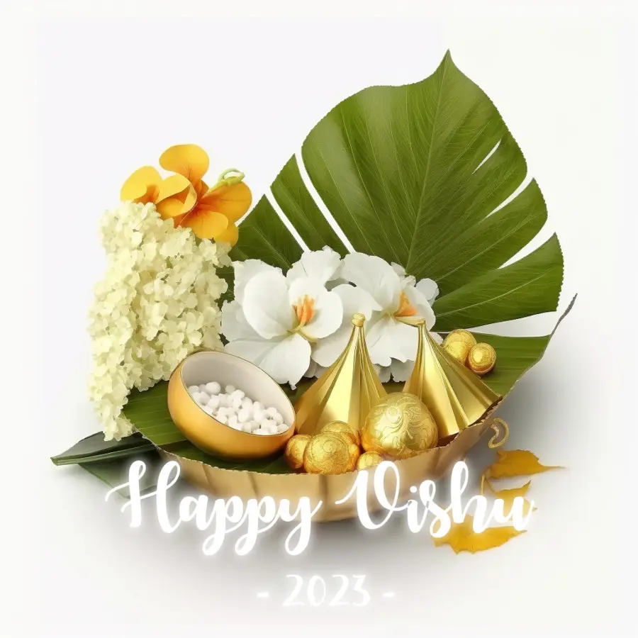 Vishu，Bunga Dan Daun PNG