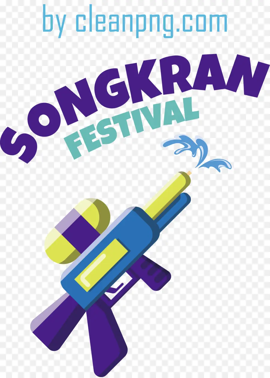 Festival Percikan Air，Pistol Air PNG