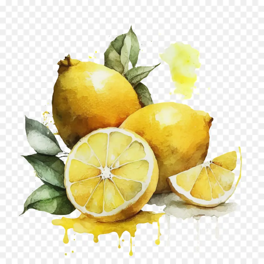 Cat Air Lemon，Kuning Lemon PNG