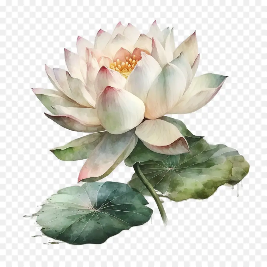 Cat Air Lotus，Bunga Teratai PNG