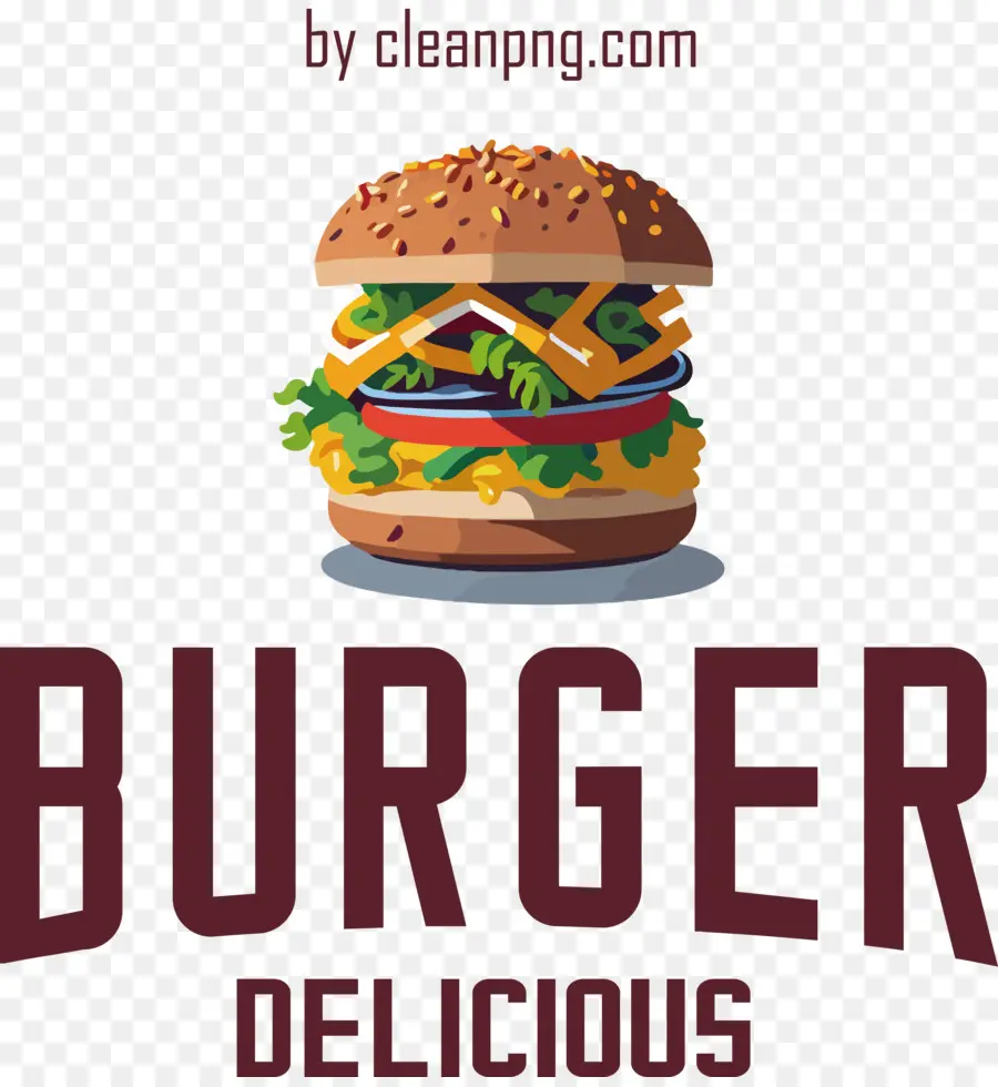 Burgernya Lezat，Hari Burger Internasional PNG