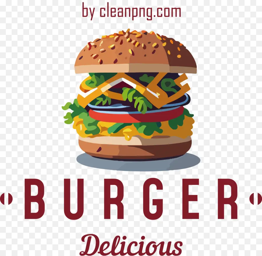 Burgernya Lezat，Hari Burger Internasional PNG