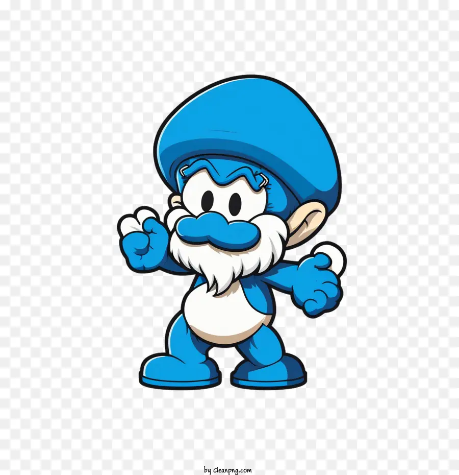 Kartun Smurf，Ayah Smurf PNG