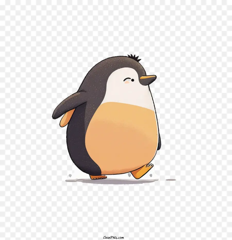 Kartun Penguin，Bayi Penguin PNG