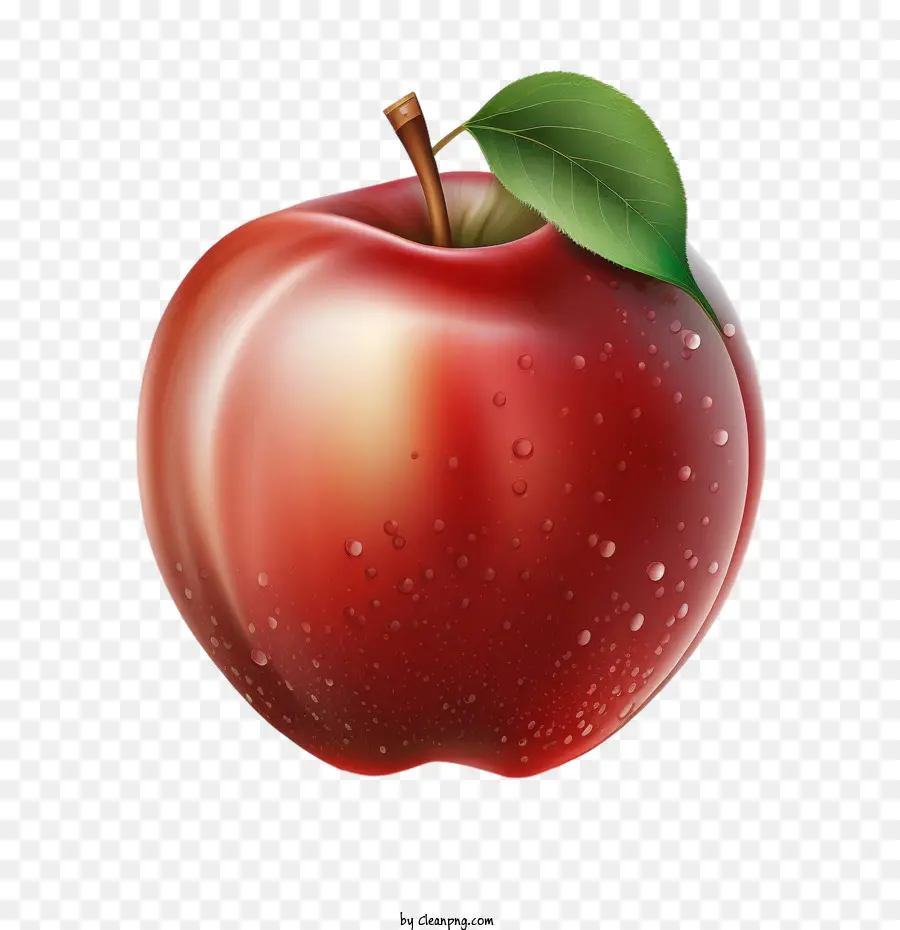 Apple Yang Realistis，Apel Merah PNG