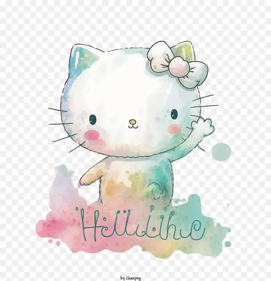 Hello Kitty Yang Lucu，Kucing PNG