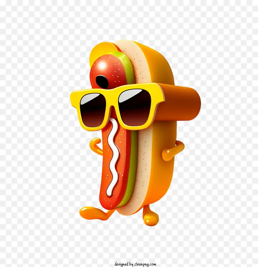 Kartun Hot Dog，Hot Dog PNG