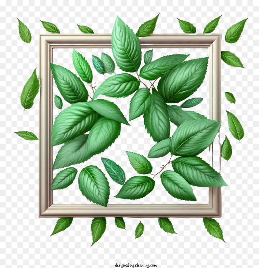 Daun Mint，Mint Hijau PNG