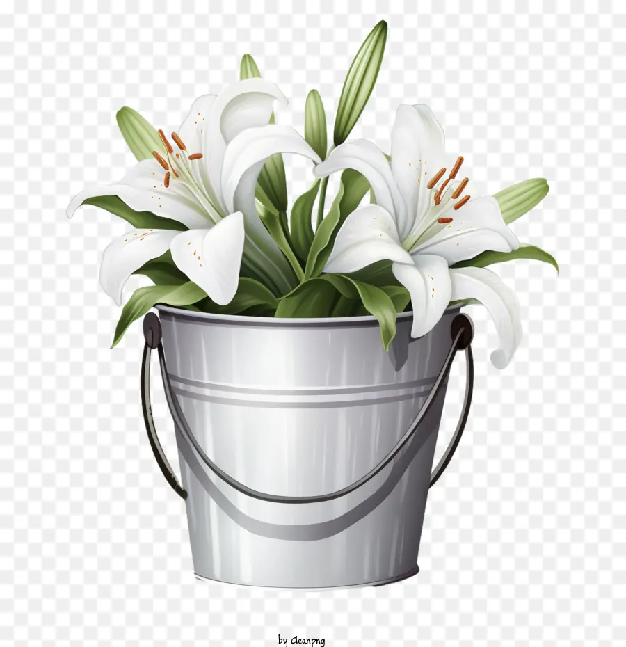 Bunga Bakung，Bunga Lily PNG