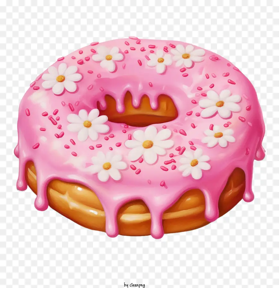 Donat，Pink Donat PNG