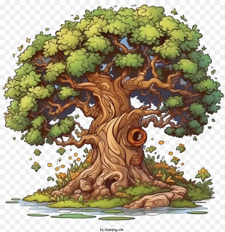 Pohon Ek，Pohon PNG