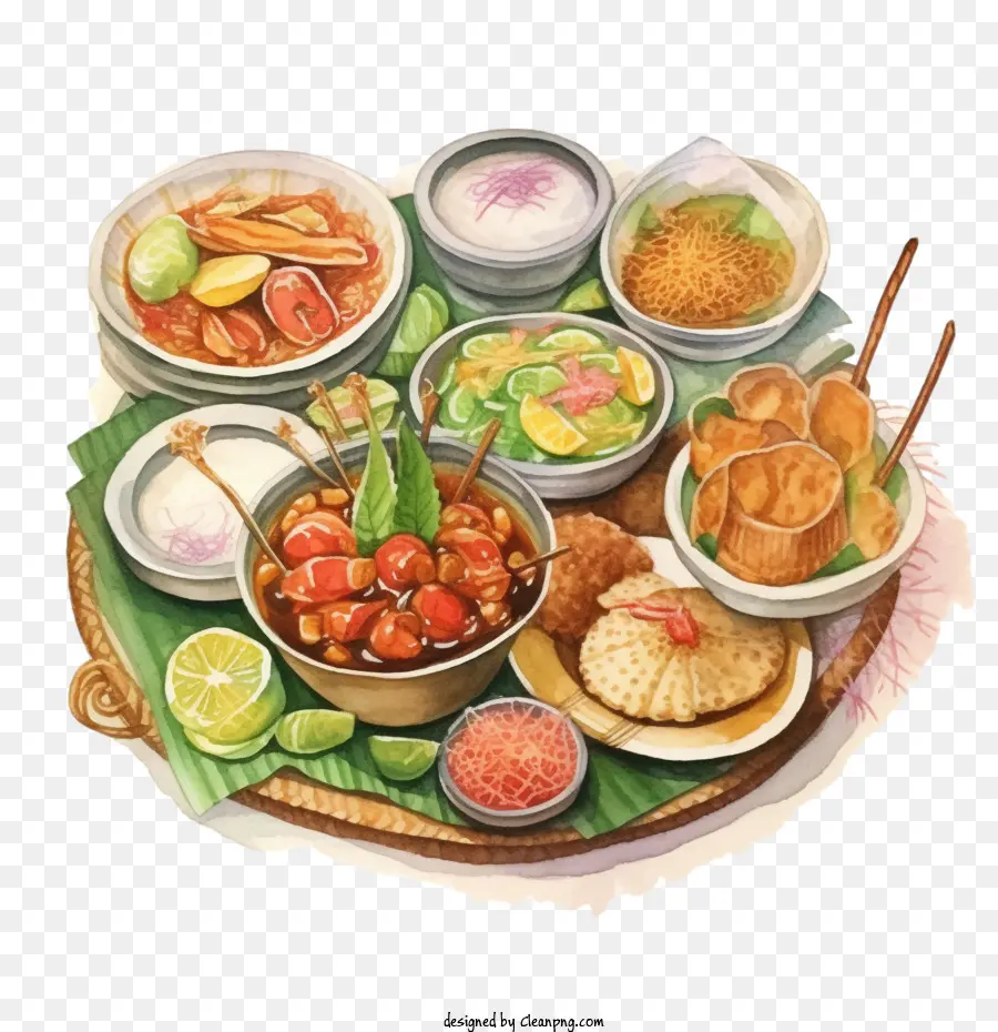 Masakan Melayu，Makanan Tradisional PNG