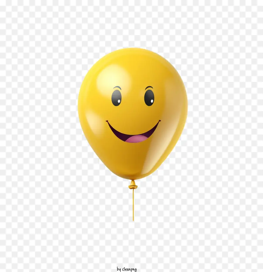 Emoji Balon，Wajah Tersenyum PNG