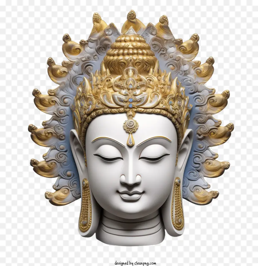 Buddha，Wajah PNG