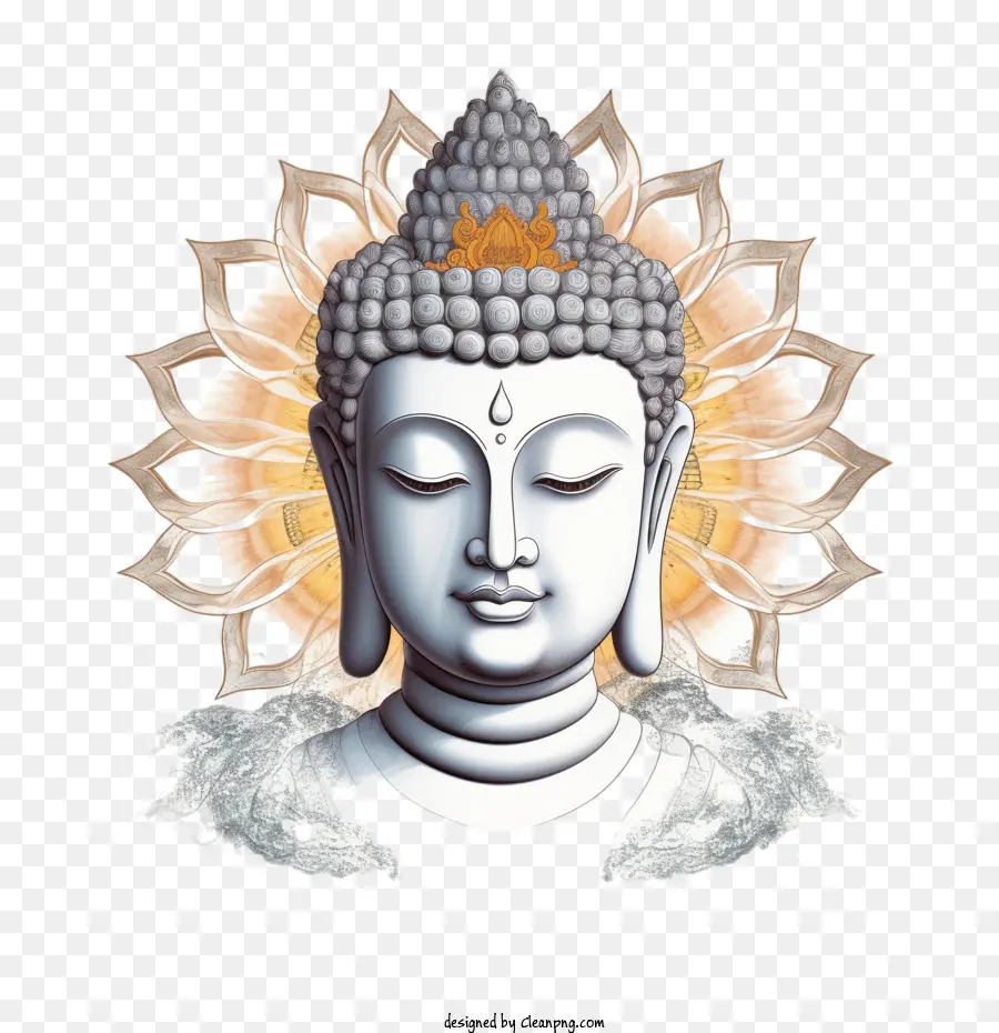 Buddha，Kepala PNG