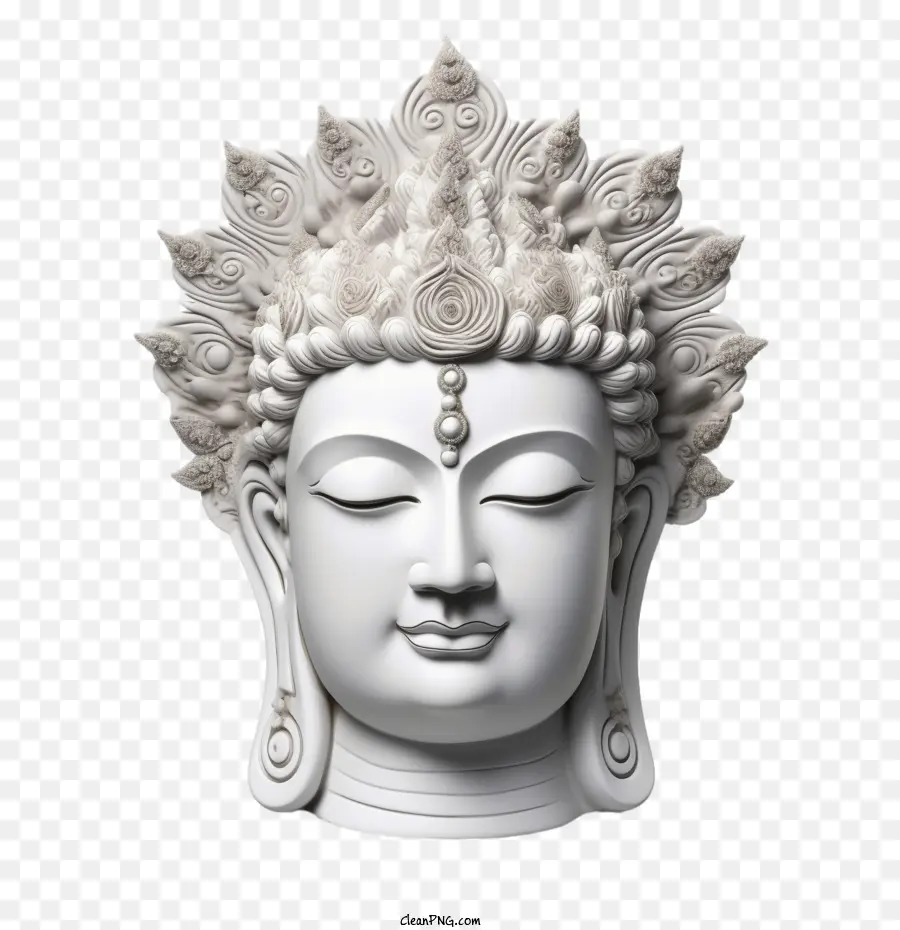 Buddha，Putih PNG