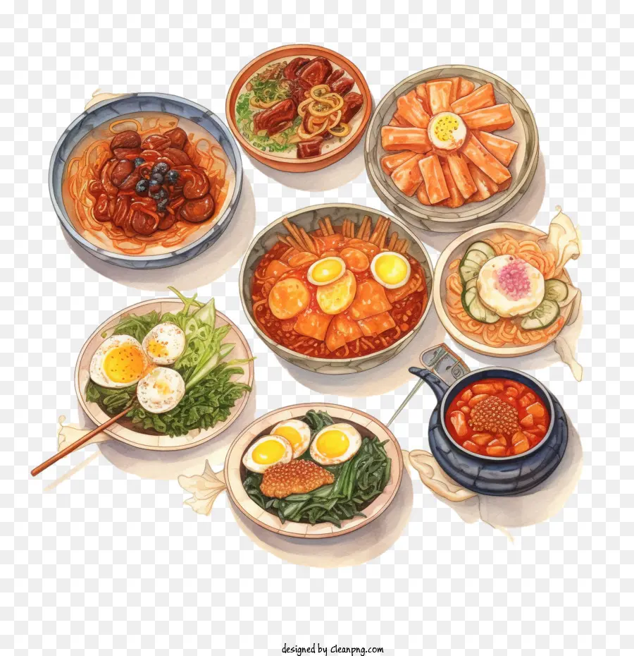 Makanan Korea，Aneka Hidangan PNG