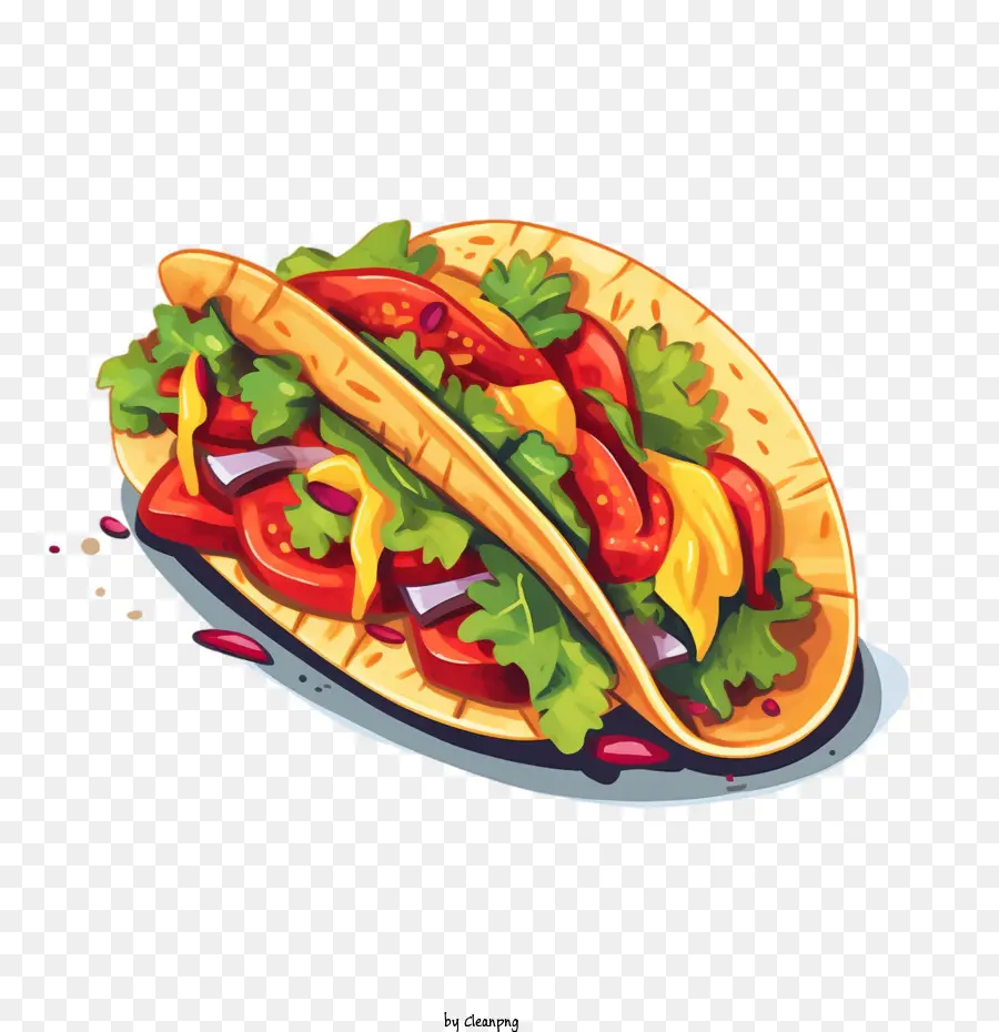 Taco，Meksiko PNG