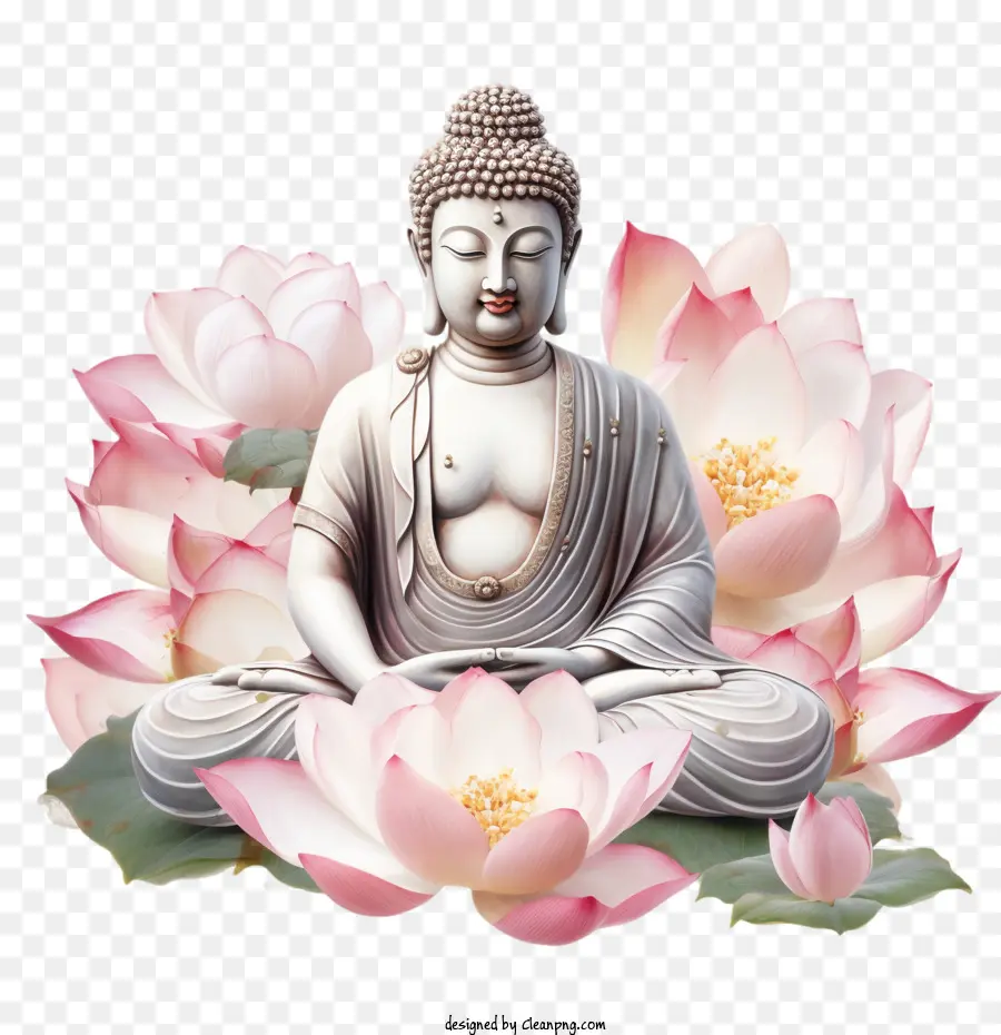Buddha，Lotus PNG