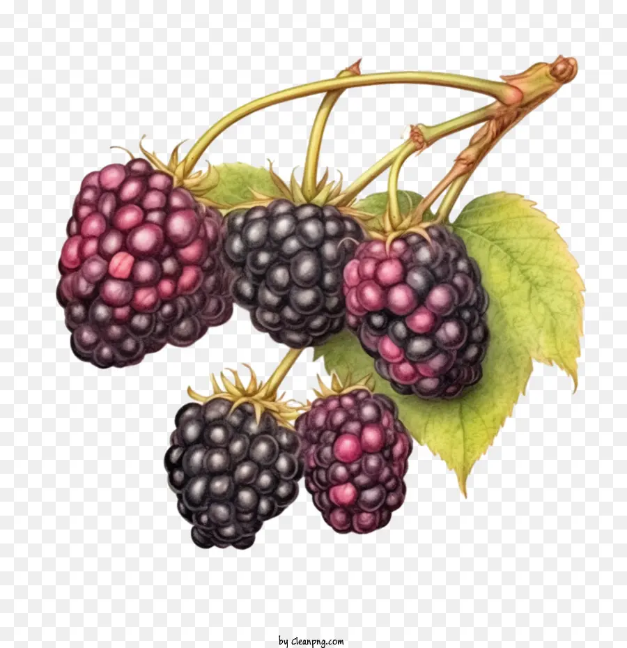 Blackberry，Matang PNG
