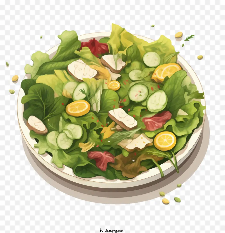 Salad，Ayam PNG