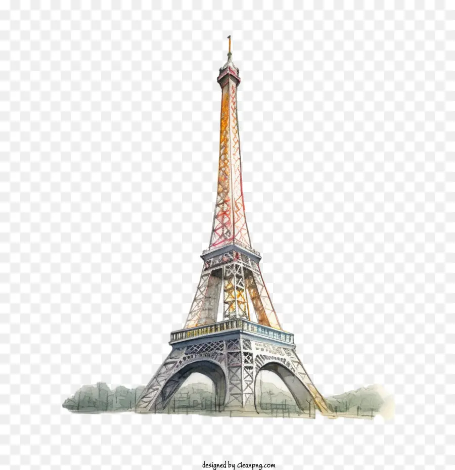 Menara Eiffel，Paris PNG