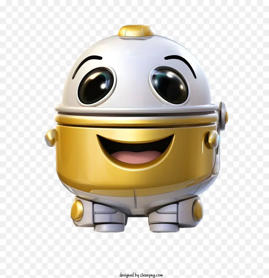 Emoji Lucu，Robot PNG