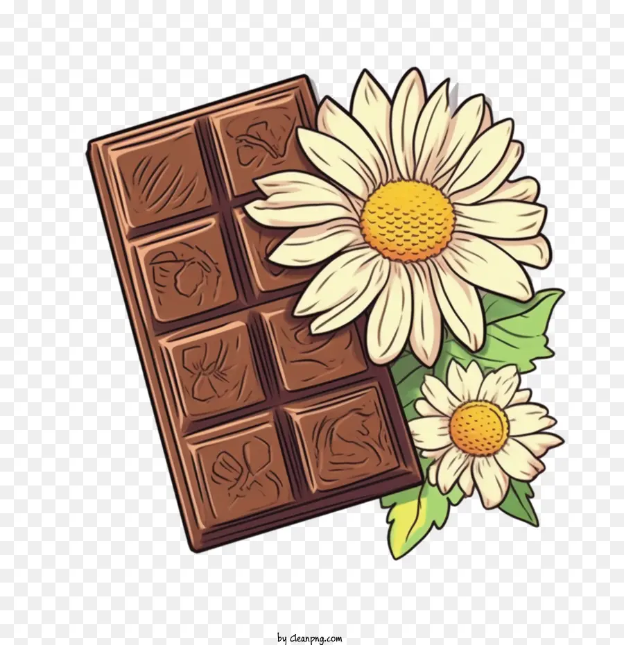 Cokelat，Daisy PNG