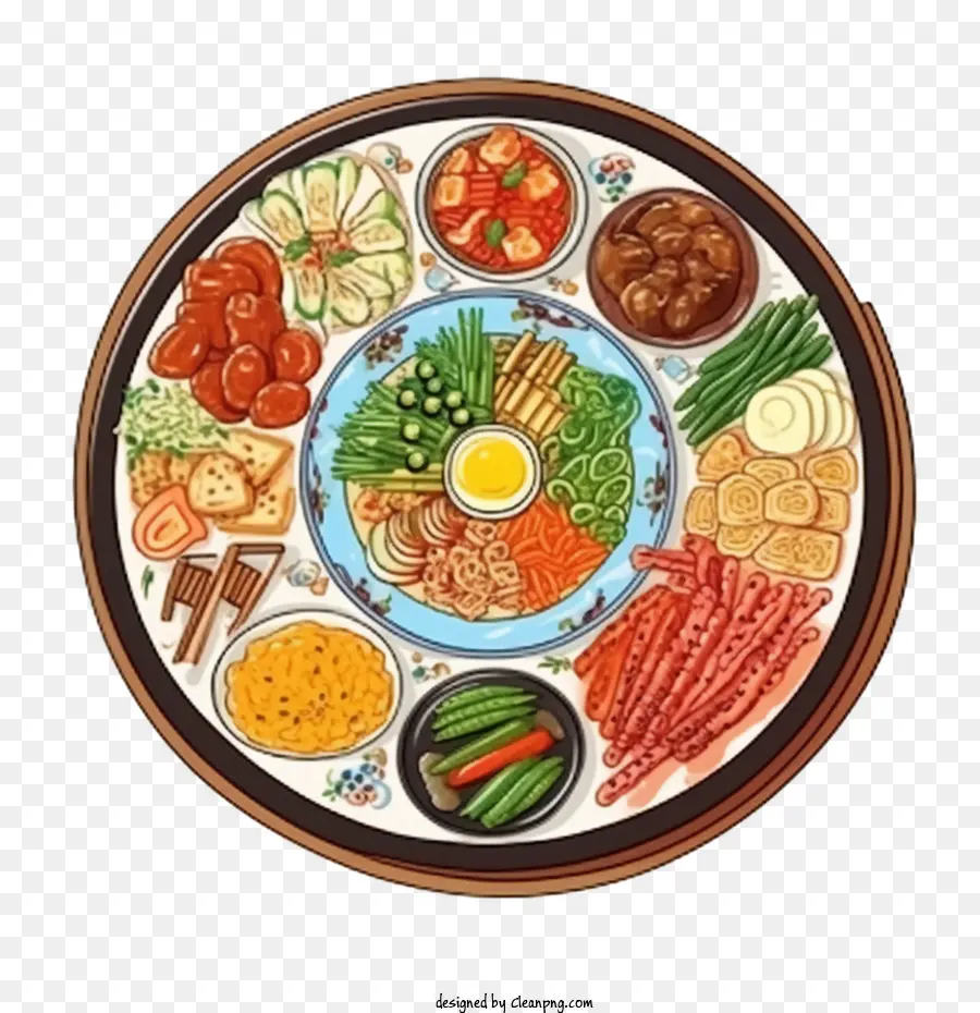 Makanan Korea，Makanan Cina PNG