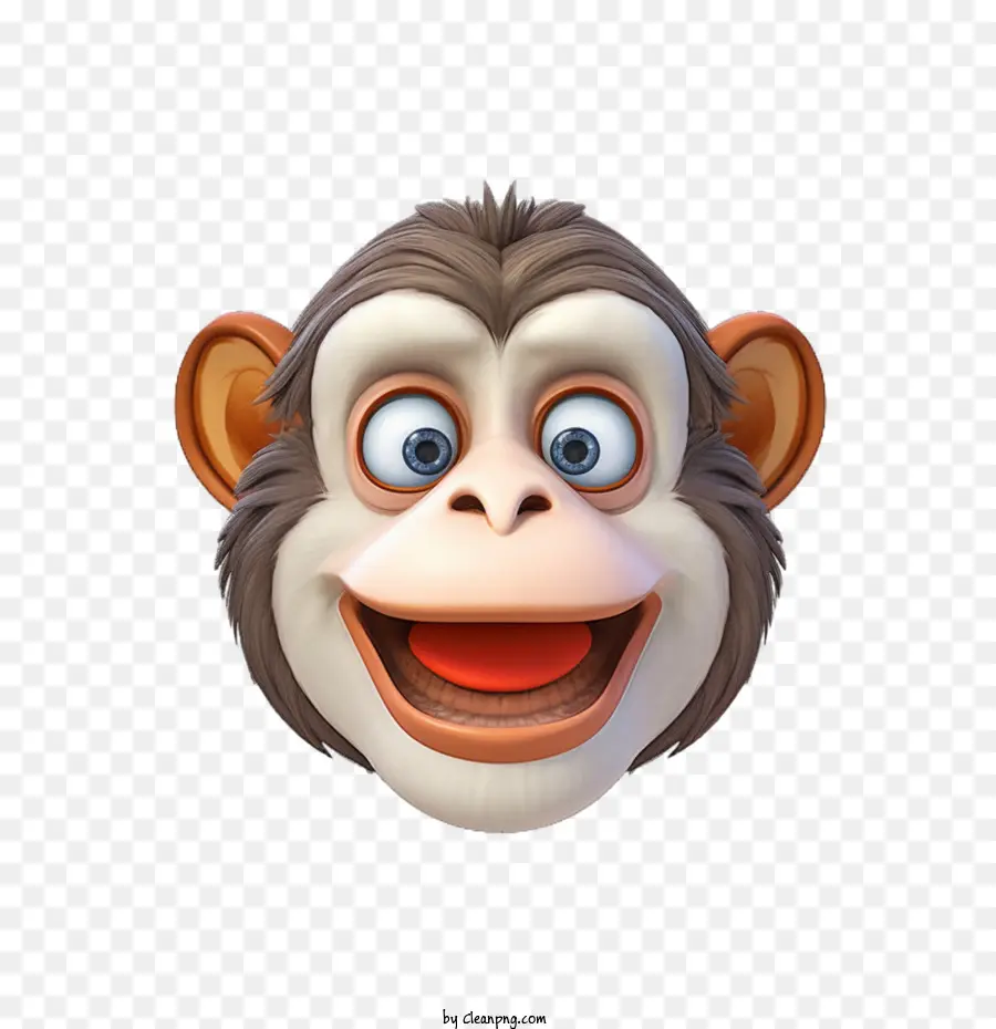 Monyet，Tersenyum PNG