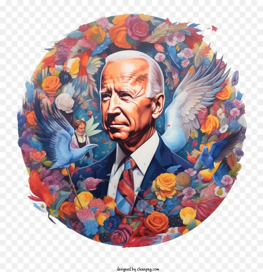 Biden，Potret PNG