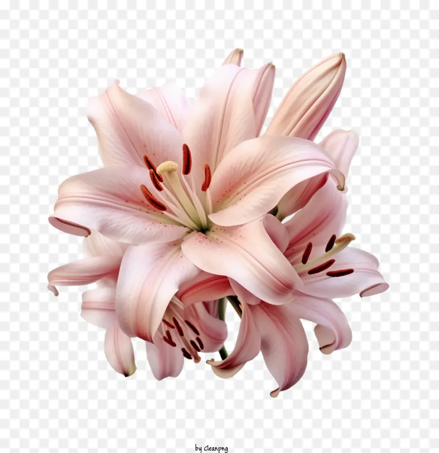 Bunga Lily，Lily PNG