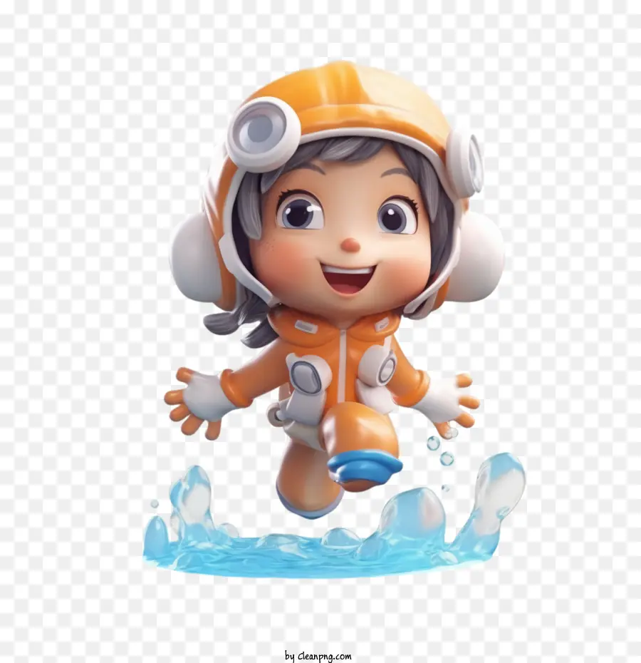 Menyelam，Gadis Astronot PNG