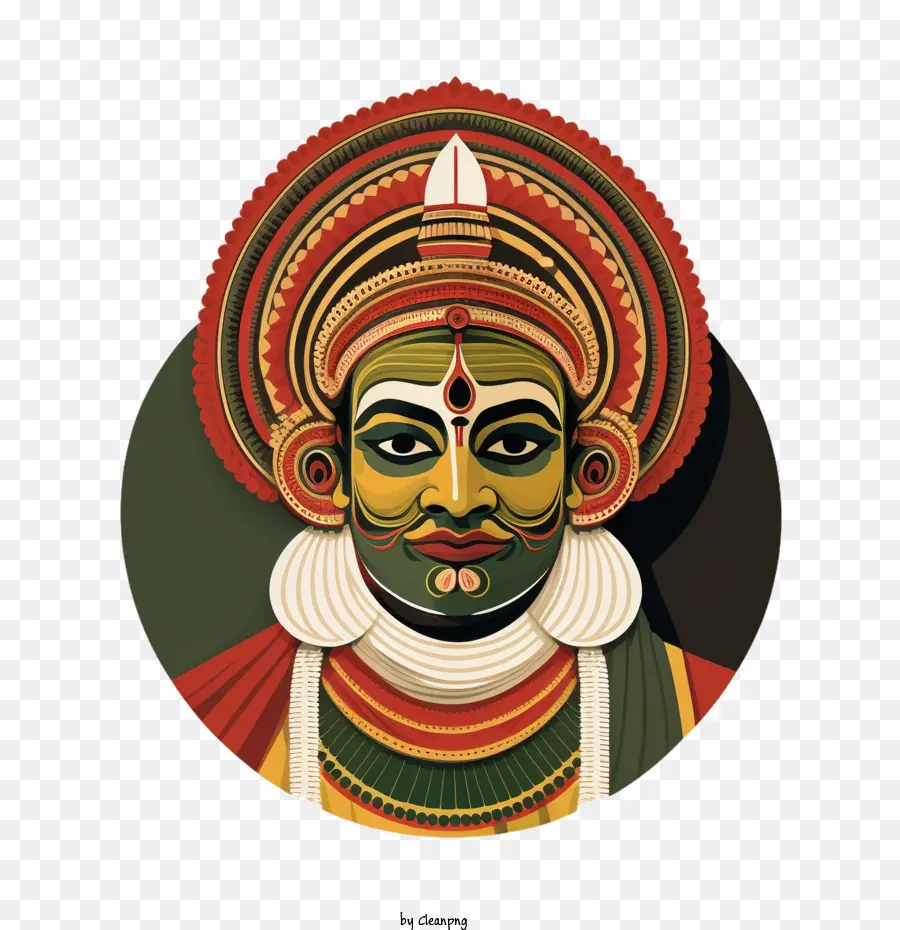 Kathakali，Masker Tradisional PNG