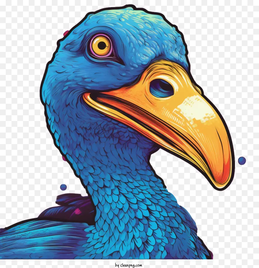 Dodo，Burung Biru PNG