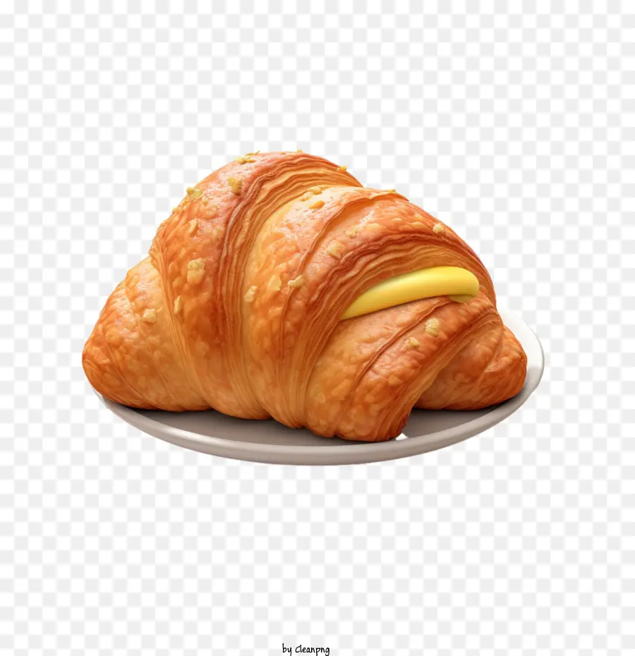 Roti Croissant，Croissant PNG