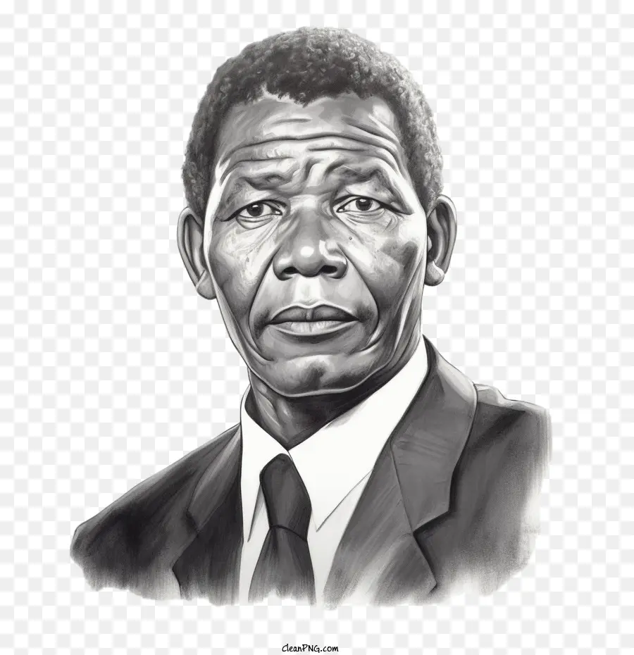 Nelson Mandela，Potret PNG