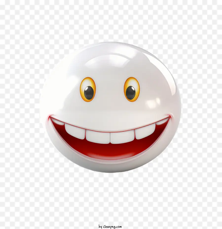 Tersenyum Emoji， PNG