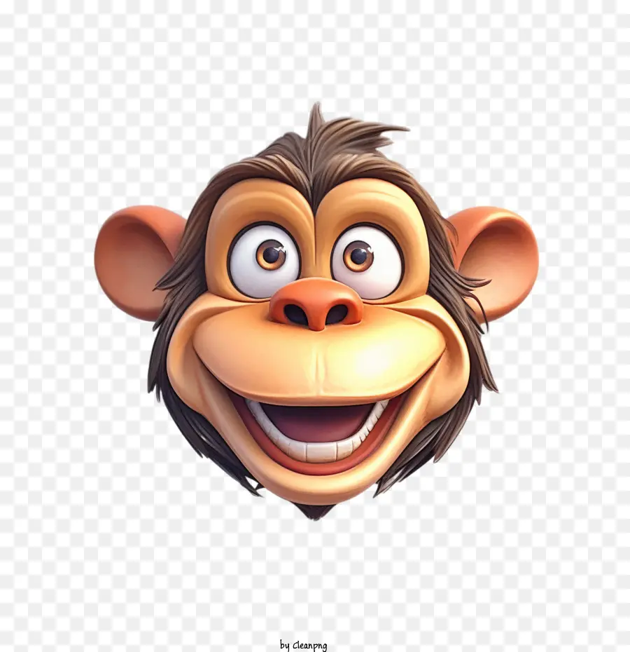 Monyet，Tersenyum PNG