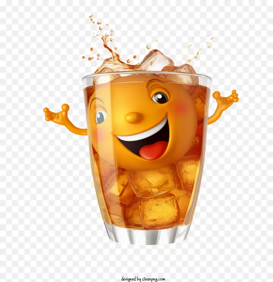 Es Teh，Minuman Musim Panas PNG