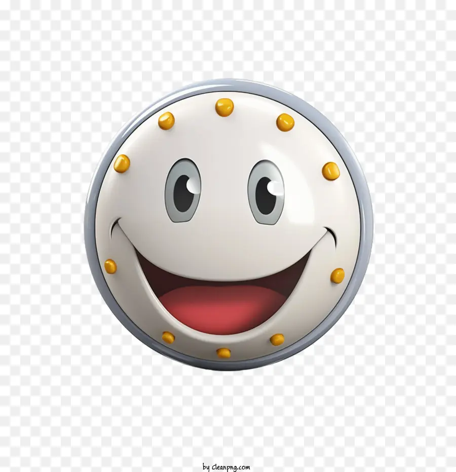 Tersenyum Emoji，Animasi PNG