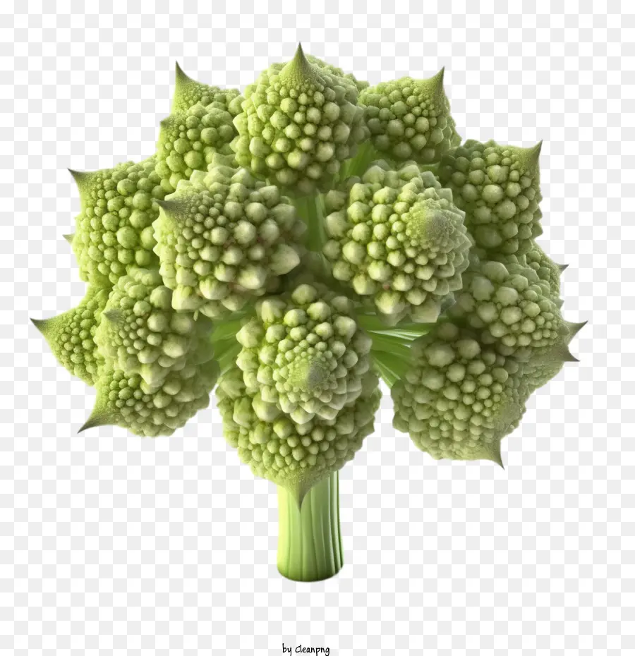 Romanesco，Brokoli Romanesco PNG