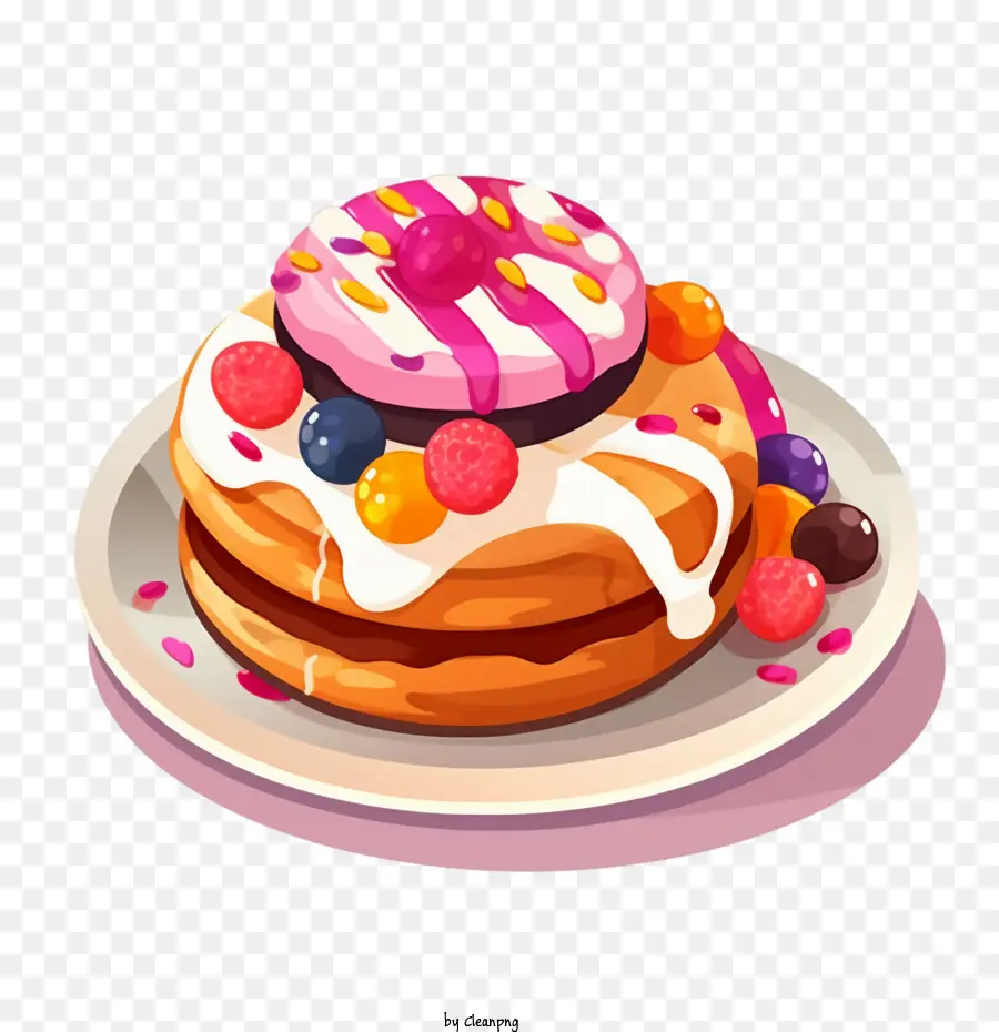 Donat，Wafel PNG