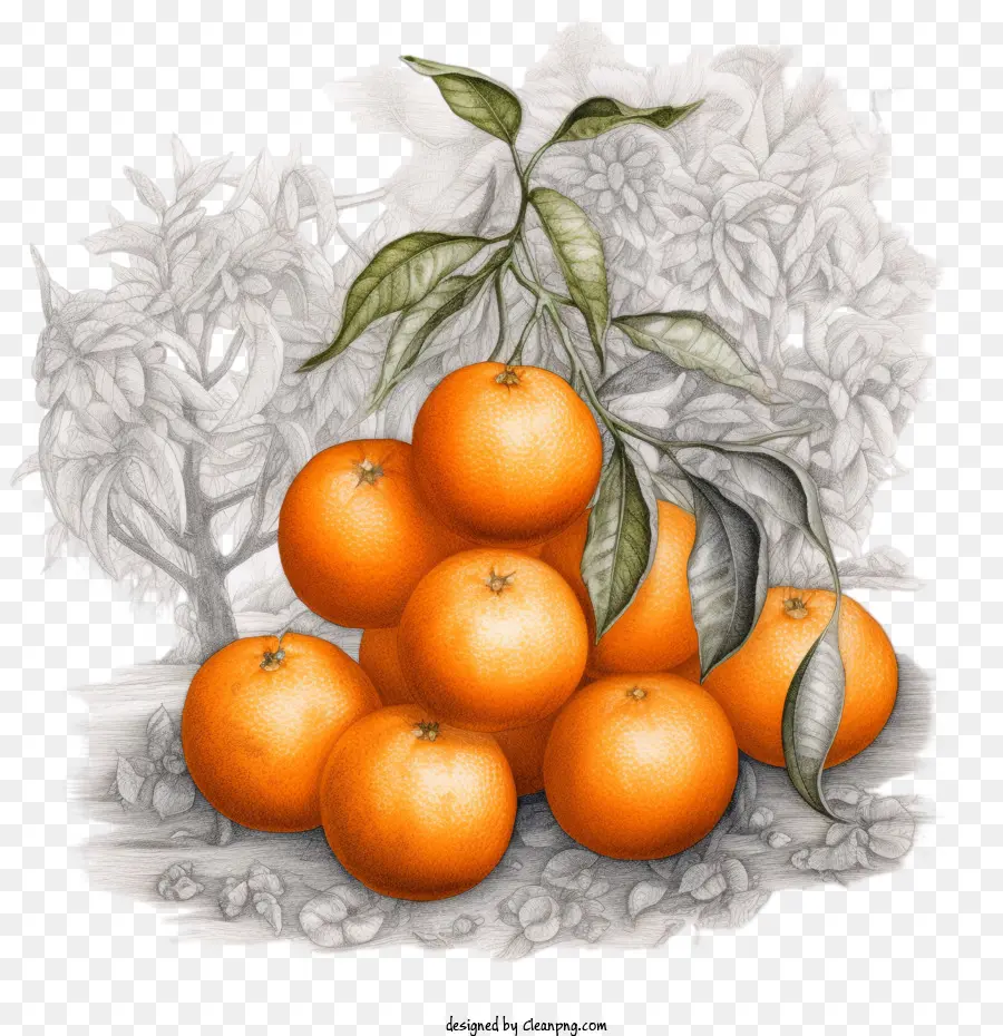 Mandarin，Orange PNG