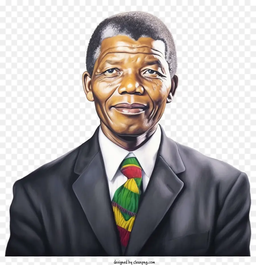 Nelson Mandela，Pria Berjas PNG