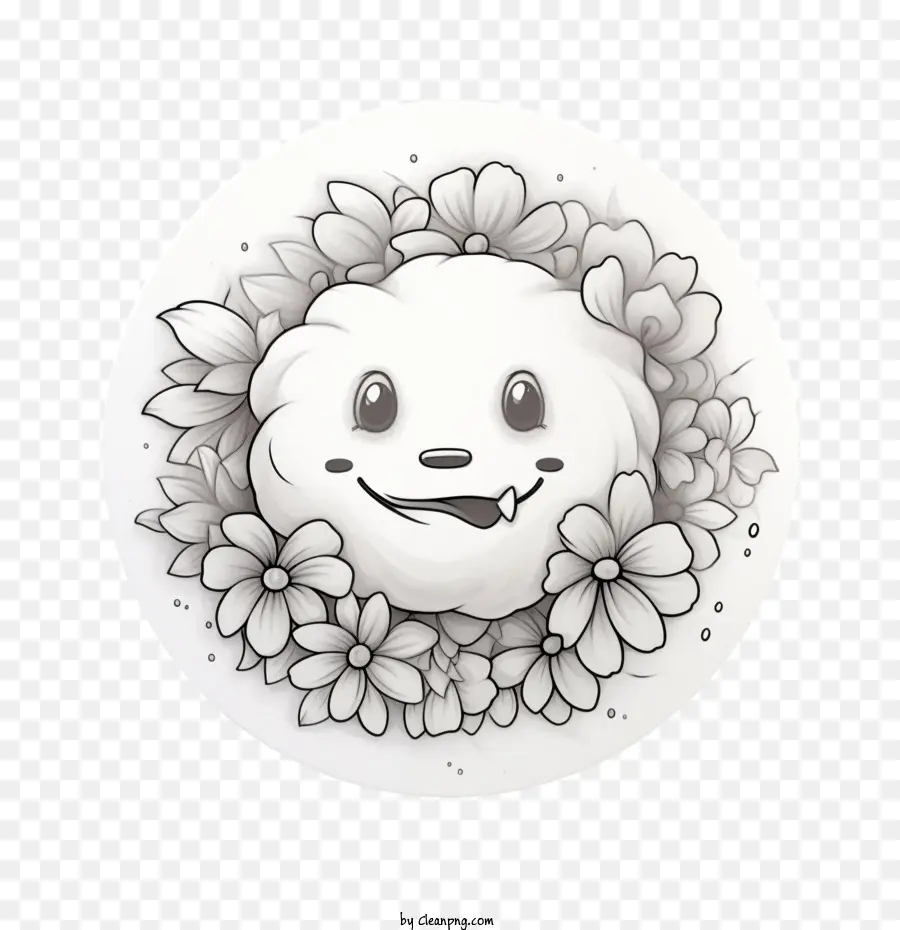 Bunga Emoji，Bunga PNG