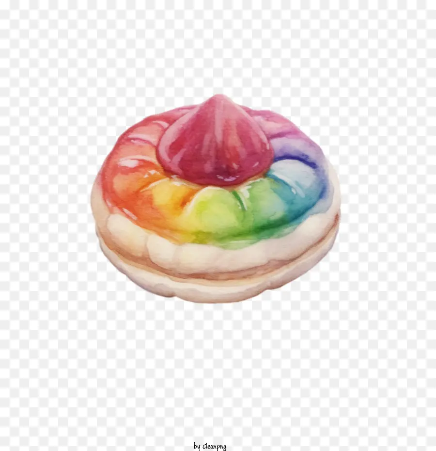 Donat，Donat Pelangi PNG