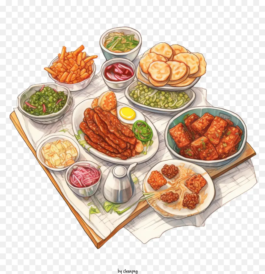 Makanan Korea，Makanan PNG